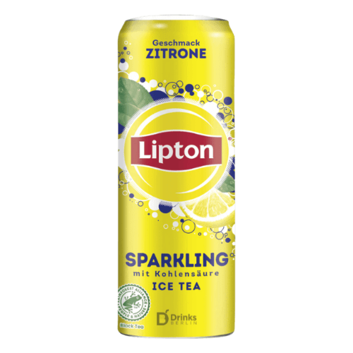 Lipton Zitrone Sparkling Ice Tea 0,33L
