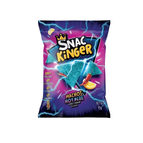 Snac Kinger - Blue Nacho Hot - 95g